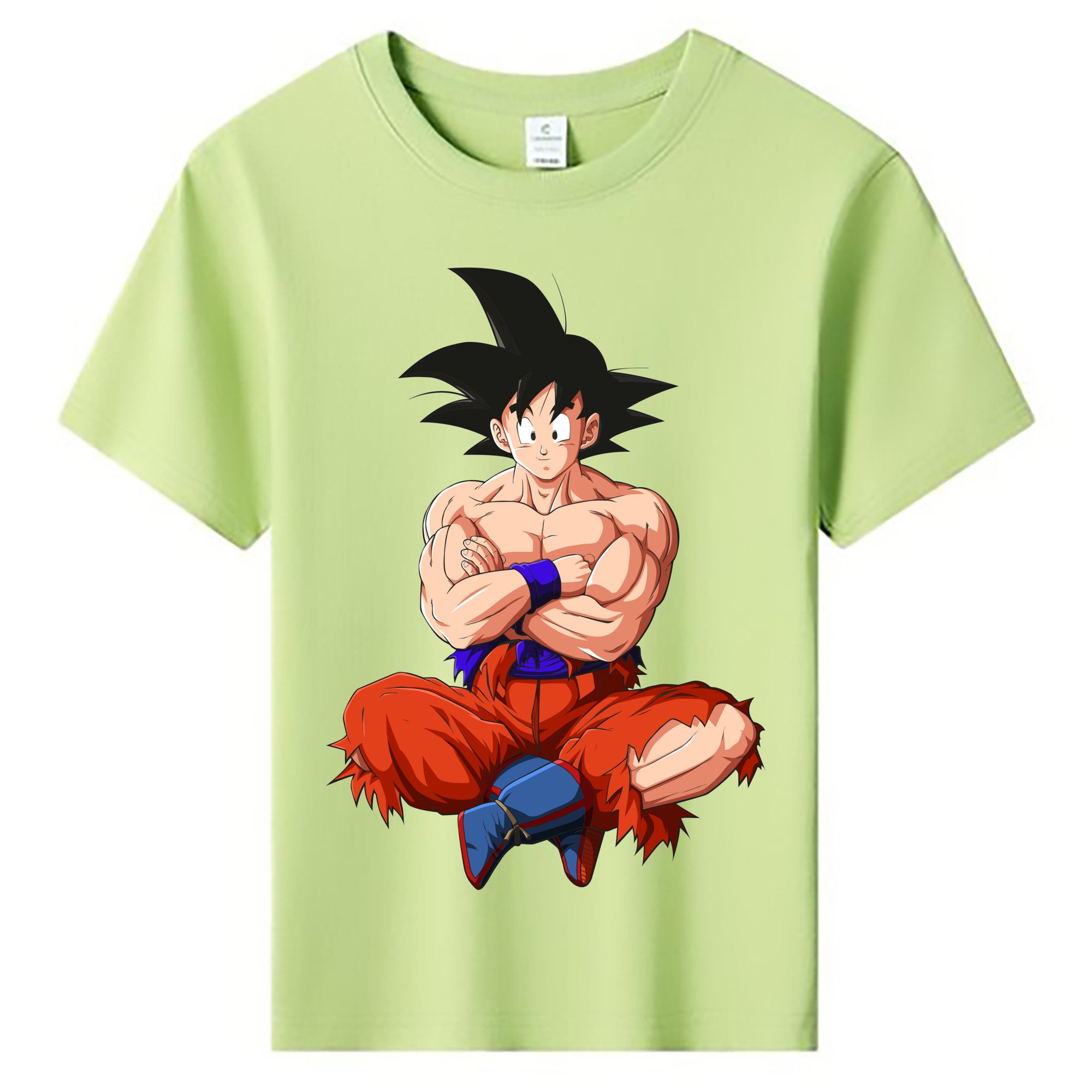 （画像用） ドラゴンボール 孫悟空（そん ごくう）Son Goku カカロット DRAGON BALL Kakarotto 綿100％キッズTシャツ（フロントプリント）